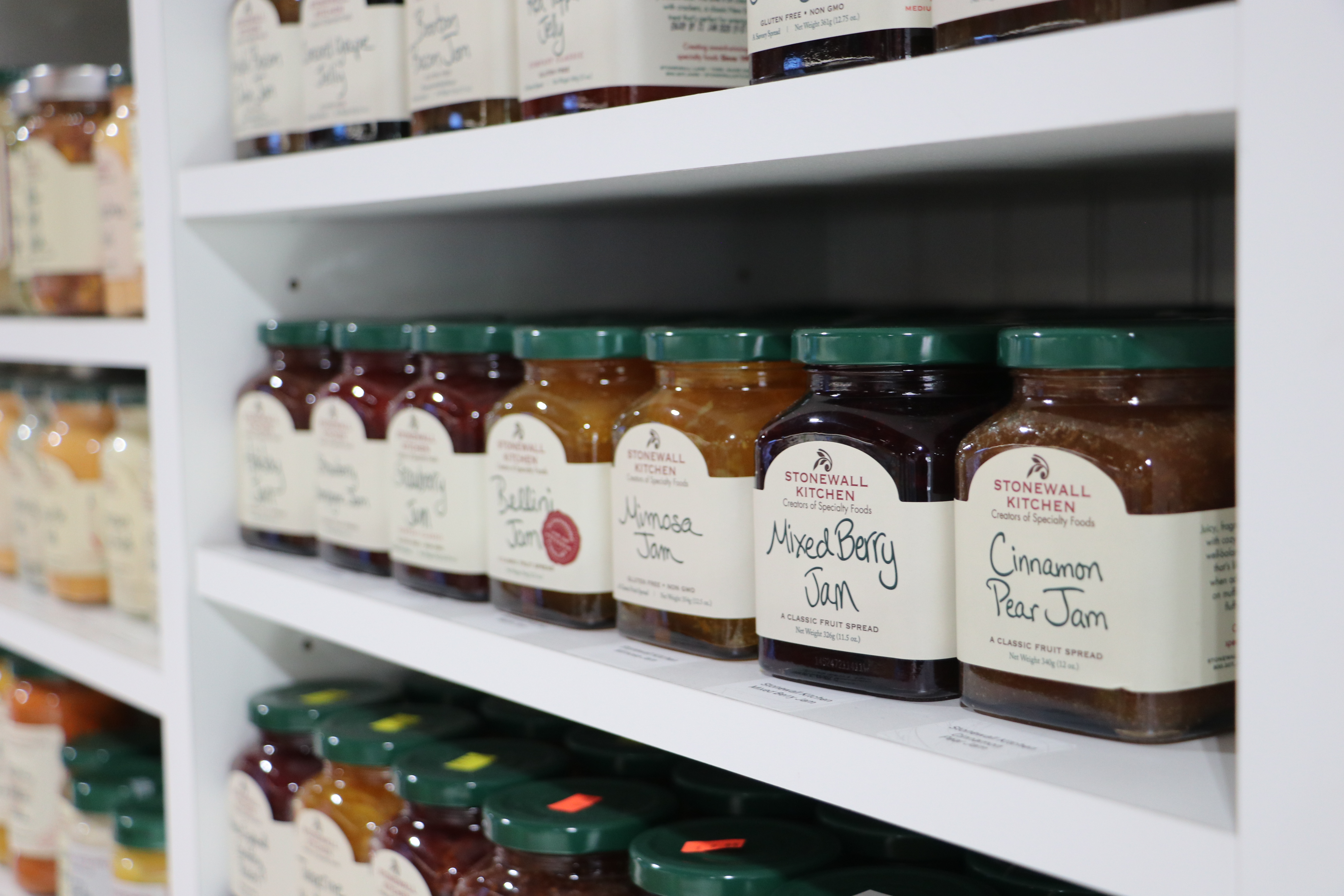 Artisanal jams and jellies