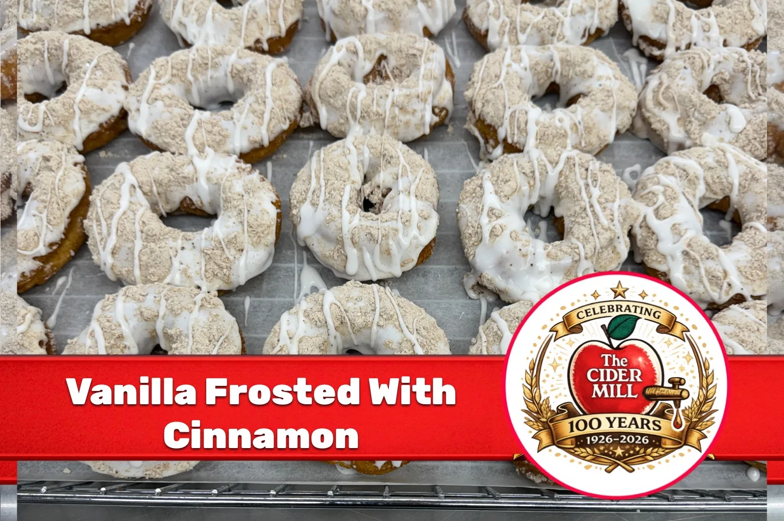 Vanilla Frosted With Cinnamom