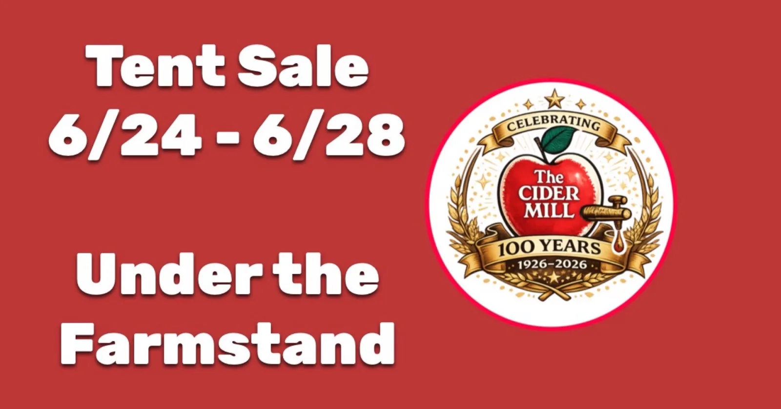Tent Sale